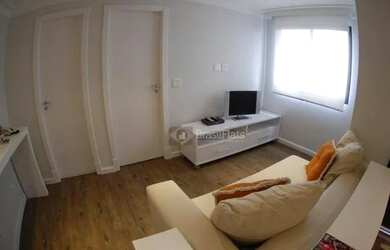 Imagem: O studio possui 1 Dormitório, 1 Banheiro, 1 Vaga na garagem