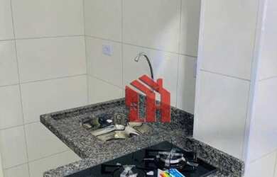 Imagem 6: Apartameento de 55m2, com 1 dormitório, 1 banheiro, vaga para moto, Boqueirão, Santos