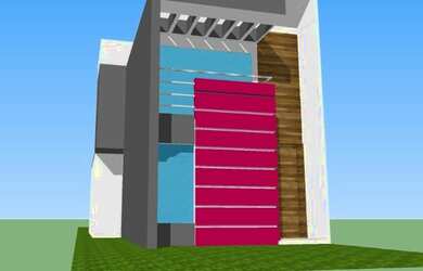 Imagem: A casa possui 3 Dormitórios, 4 Banheiros, 2 Vagas na garagem