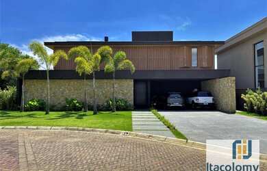 Imagem: A casa em condomínio possui 3 Dormitórios, 5 Banheiros, 2