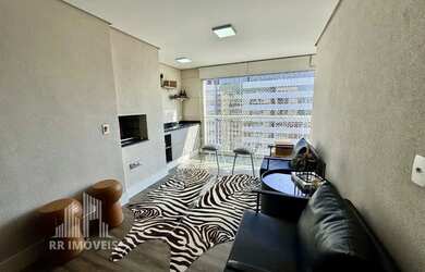 Imagem: O apartamento possui 2 Dormitórios, 3 Banheiros, 2 Vagas na