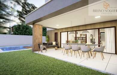 Imagem 4: casa no jardins do lago a venda com 4 suites e piscina privativa no quintal