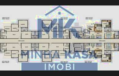 Imagem 8: Jardim Das Margaridas gt. Piscina, Churrasqueira, 56m² de Áreae1 Vaga...