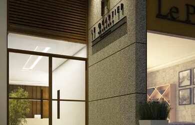 Imagem: O apartamento possui 1 Dormitório, 1 Banheiro, 1 Vaga na garagem