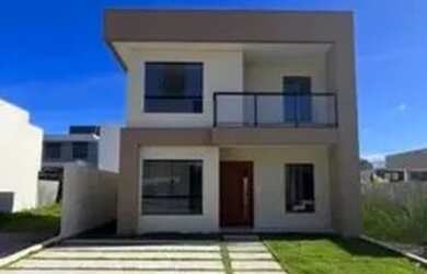 Imagem: A casa em condomínio possui 4 Dormitórios, 5 Banheiros, 2