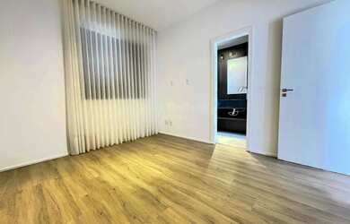 Imagem: O apartamento na cobertura possui 1 Dormitório, 2 Banheiros