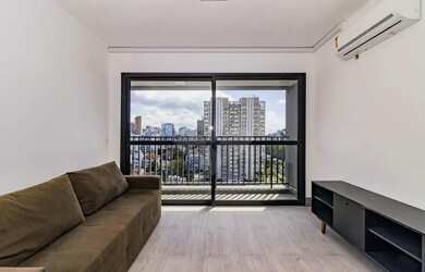 Imagem: O apartamento à venda possui 1 Dormitório, 1 Banheiro, 1 Vaga