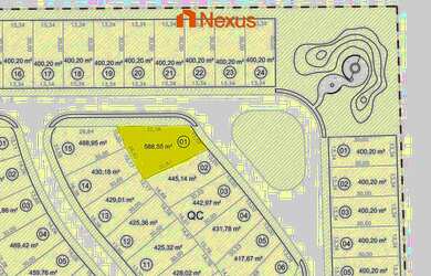 Imagem: O terreno possui 588m² de Área e está localizado em Laranjal