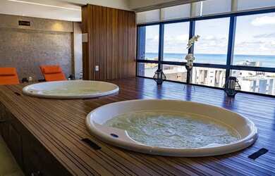 Imagem 13: Edificio Time Impecável studio master mobiliado e decorado com 37m²...