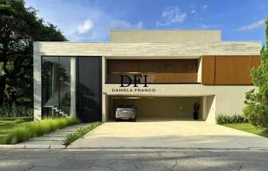 Imagem: A casa em condomínio possui 5 Dormitórios, 5 Banheiros, 3