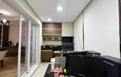 Imagem 4: Apartamento para venda tem 128 metros, vista livre, 2 vagas. Pateo Catalunya