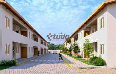 Imagem: A casa em condomínio possui 2 Dormitórios, 1 Banheiro, 1 Vaga