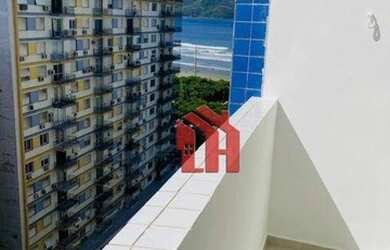 Imagem 2: Apartameento de 55m2, com 1 dormitório, 1 banheiro, vaga para moto, Boqueirão, Santos