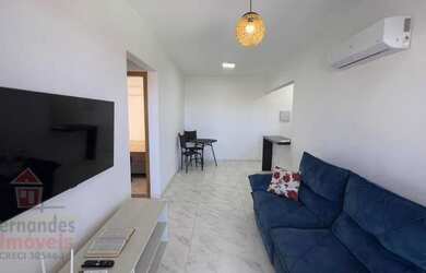 Imagem 4: Apartamento mobiliado vista mar 2 quartos aluguel definitivo pacote por R$3.600 Mirim Prai