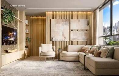 Imagem: O apartamento à venda possui 2 Dormitórios, 3 Banheiros e