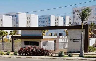 Imagem: O apartamento possui 2 Dormitórios, 1 Banheiro, 1 Vaga na garagem