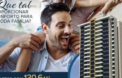 Imagem: O apartamento possui 3 Dormitórios, 4 Banheiros, 130m² de