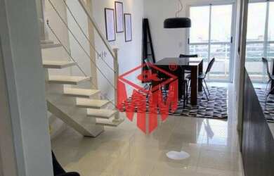 Imagem 1: Cobertura para alugar, 118 m² por R$ 3.990,00/mês - Casa Branca - Santo André/SP