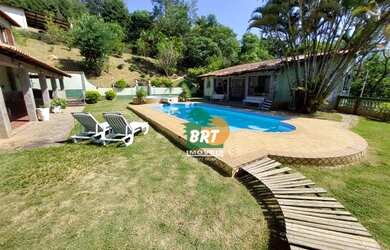 Imagem 1: CA0222- Casa com 5 dormitórios, 400 m² - venda por R$ 1.300.000 ou aluguel por R$ 7.000/mê