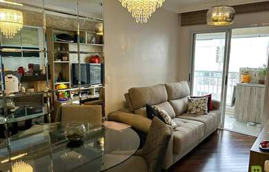 Imagem: O apartamento possui 2 Dormitórios, 3 Banheiros, 2 Vagas na