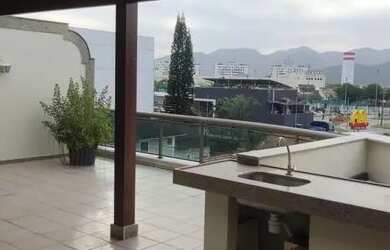 Imagem: O apartamento na cobertura possui 3 Dormitórios, 3 Banheiros