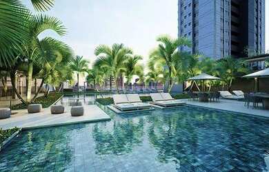 Imagem: O apartamento possui 4 Dormitórios, 4 Banheiros, 4 Vagas na