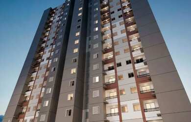 Imagem: O apartamento possui 2 Dormitórios, 1 Banheiro, 1 Vaga na garagem