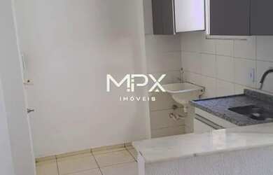 Imagem: O apartamento possui 2 Dormitórios, 1 Banheiro, 1 Vaga na garagem