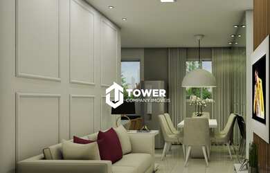 Imagem: O apartamento possui 2 Dormitórios, 2 Banheiros, 1 Vaga na