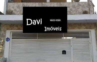 Imagem: A casa possui 3 Dormitórios, 1 Banheiro, 2 Vagas na garagem