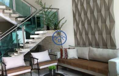 Imagem: A casa em condomínio possui 3 Dormitórios, 5 Banheiros, 4