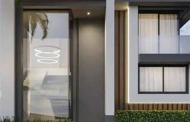 Imagem: A casa em condomínio possui 4 Dormitórios, 5 Banheiros, 5