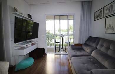 Imagem: O apartamento possui 2 Dormitórios, 1 Banheiro, 1 Vaga na garagem