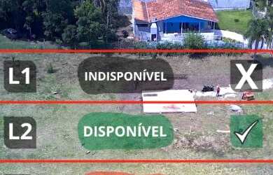 Imagem: O terreno possui 685m² de Área e está localizado em Roseira