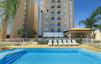 Imagem: O apartamento possui 2 Dormitórios, 2 Banheiros, 1 Vaga na