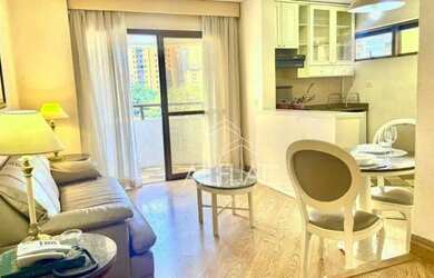 Imagem 2: Flat com 1 dormitório para alugar, 48 m² por R$ 5.000/mês no Jardins...