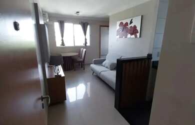 Imagem: O apartamento possui 2 Dormitórios, 1 Banheiro, 1 Vaga na garagem