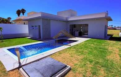 Imagem: A casa em condomínio possui 3 Dormitórios, 5 Banheiros, 5