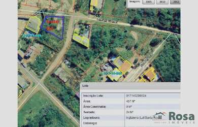 Imagem: O terreno possui 12m² de Área e está localizado em Santa