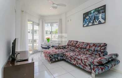 Imagem: O apartamento possui 1 Dormitório, 1 Banheiro, 1 Vaga na garagem