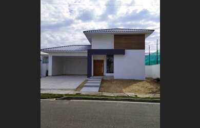 Imagem: A casa em condomínio possui 3 Dormitórios, 5 Banheiros, 2