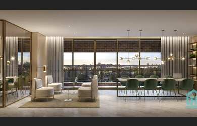 Imagem: O apartamento possui 4 Dormitórios, 5 Banheiros, 2 Vagas na