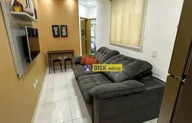 Imagem: O apartamento na cobertura possui 2 Dormitórios, 1 Banheiro