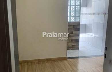 Imagem: O apartamento possui 1 Dormitório, 1 Banheiro, 1 Vaga na garagem