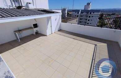 Imagem: O apartamento na cobertura possui 3 Dormitórios, 3 Banheiros