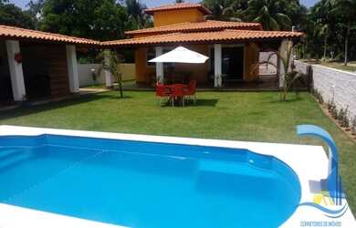 Imagem 4: Temporada Itaparica Linda Casa, Frente a Praia, 2 Suites, Piscina, Cond....