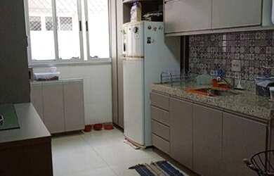 Imagem: O apartamento na cobertura possui 4 Dormitórios, 2 Banheiros