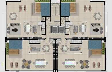 Imagem 3: APARTAMENTO com 3 dormitórios à venda por R$ 1.107.000,00 no bairro Campo Comprido - CURIT