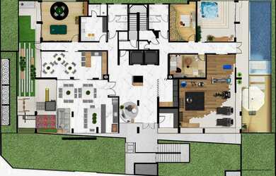 Imagem 7: APARTAMENTO com 3 dormitórios à venda por R$ 1.107.000,00 no bairro Campo Comprido - CURIT