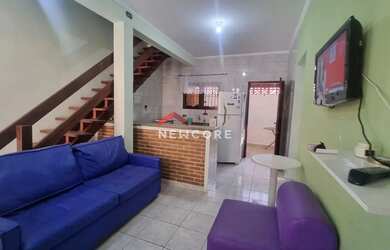 Imagem: A casa em condomínio possui 2 Dormitórios, 2 Banheiros, 2